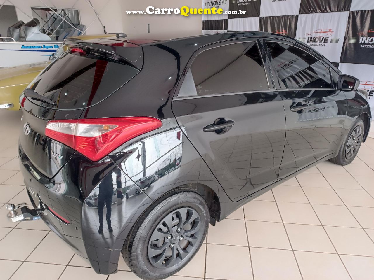 HYUNDAI   HB20 COMF.C.PLUSC.STYLE 1.0 FLEX 12V   PRETO 2014 1.0 FLEX - Loja