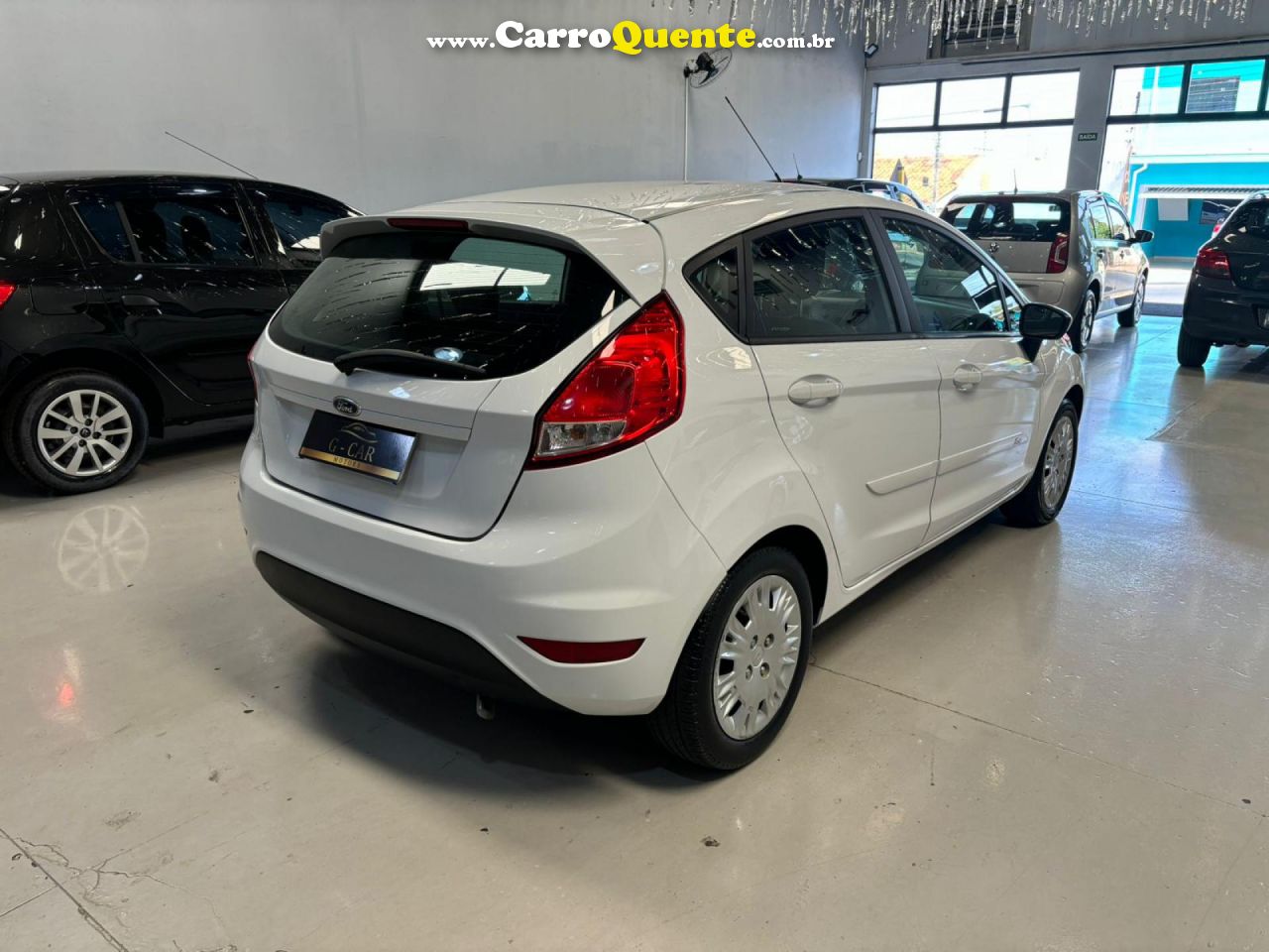 FORD   FIESTA 1.5 16V FLEX MEC. 5P   BRANCO 2015 1.5 FLEX - Loja