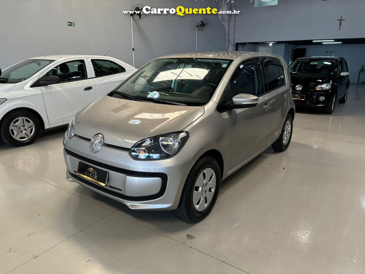 VOLKSWAGEN   UP! MOVE 1.0 TOTAL FLEX 12V 5P   PRATA 2016 1.0 FLEX - Loja