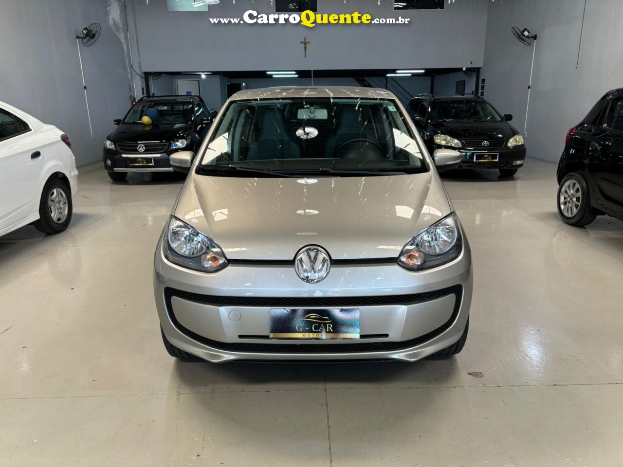 VOLKSWAGEN   UP! MOVE 1.0 TOTAL FLEX 12V 5P   PRATA 2016 1.0 FLEX - Loja