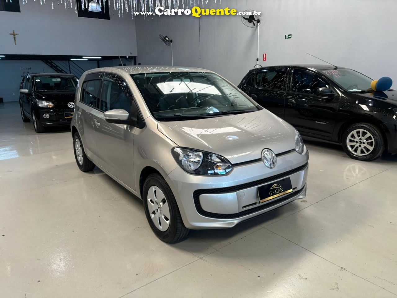 VOLKSWAGEN   UP! MOVE 1.0 TOTAL FLEX 12V 5P   PRATA 2016 1.0 FLEX - Loja