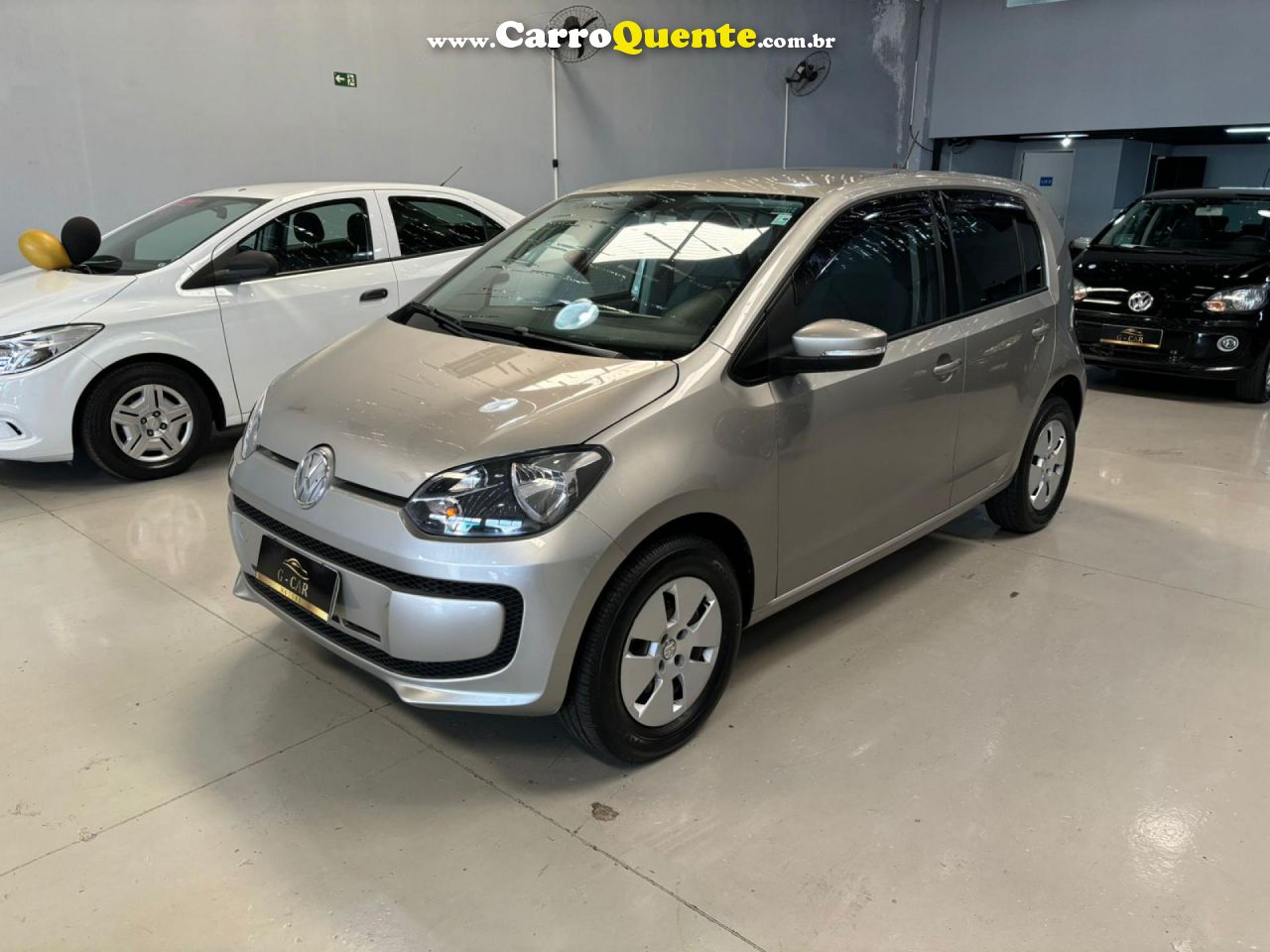 VOLKSWAGEN   UP! MOVE 1.0 TOTAL FLEX 12V 5P   PRATA 2016 1.0 FLEX - Loja