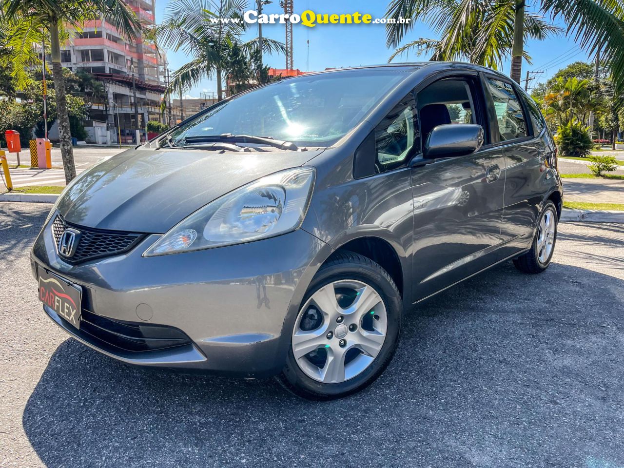 HONDA   FIT LX 1.4 1.4 FLEX 8V16V 5P AUT.   CINZA 2011 1.4 FLEX - Loja