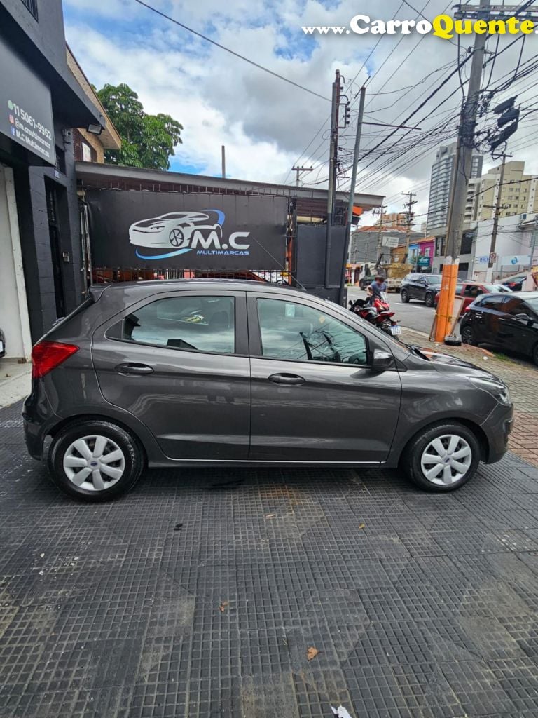 FORD   KA 1.0 SESE PLUS TIVCT FLEX 5P   CINZA 2019 1.0 FLEX - Loja