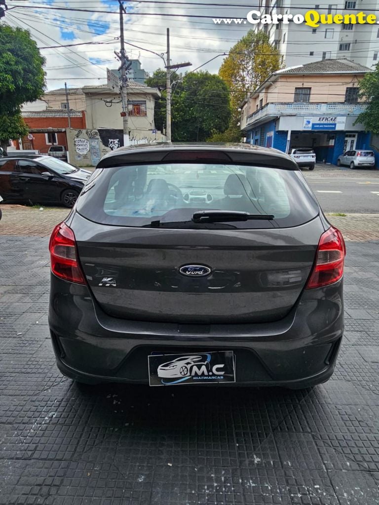 FORD   KA 1.0 SESE PLUS TIVCT FLEX 5P   CINZA 2019 1.0 FLEX - Loja