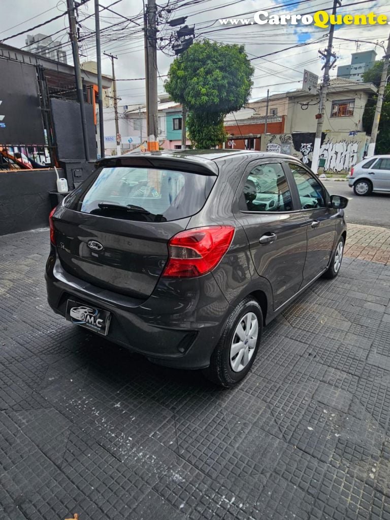 FORD   KA 1.0 SESE PLUS TIVCT FLEX 5P   CINZA 2019 1.0 FLEX - Loja