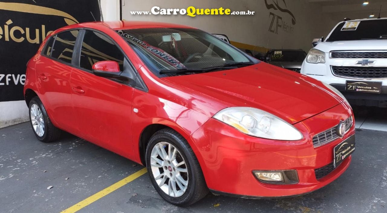 FIAT   BRAVO ESSENCE 1.8 FLEX 16V 5P   VERMELHO 2012 1.8 FLEX - Loja