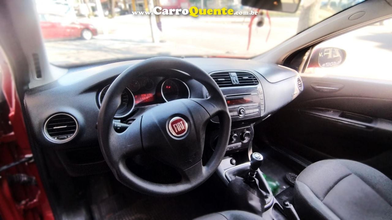 FIAT   BRAVO ESSENCE 1.8 FLEX 16V 5P   VERMELHO 2012 1.8 FLEX - Loja