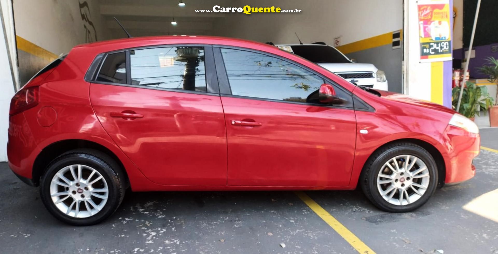 FIAT   BRAVO ESSENCE 1.8 FLEX 16V 5P   VERMELHO 2012 1.8 FLEX - Loja