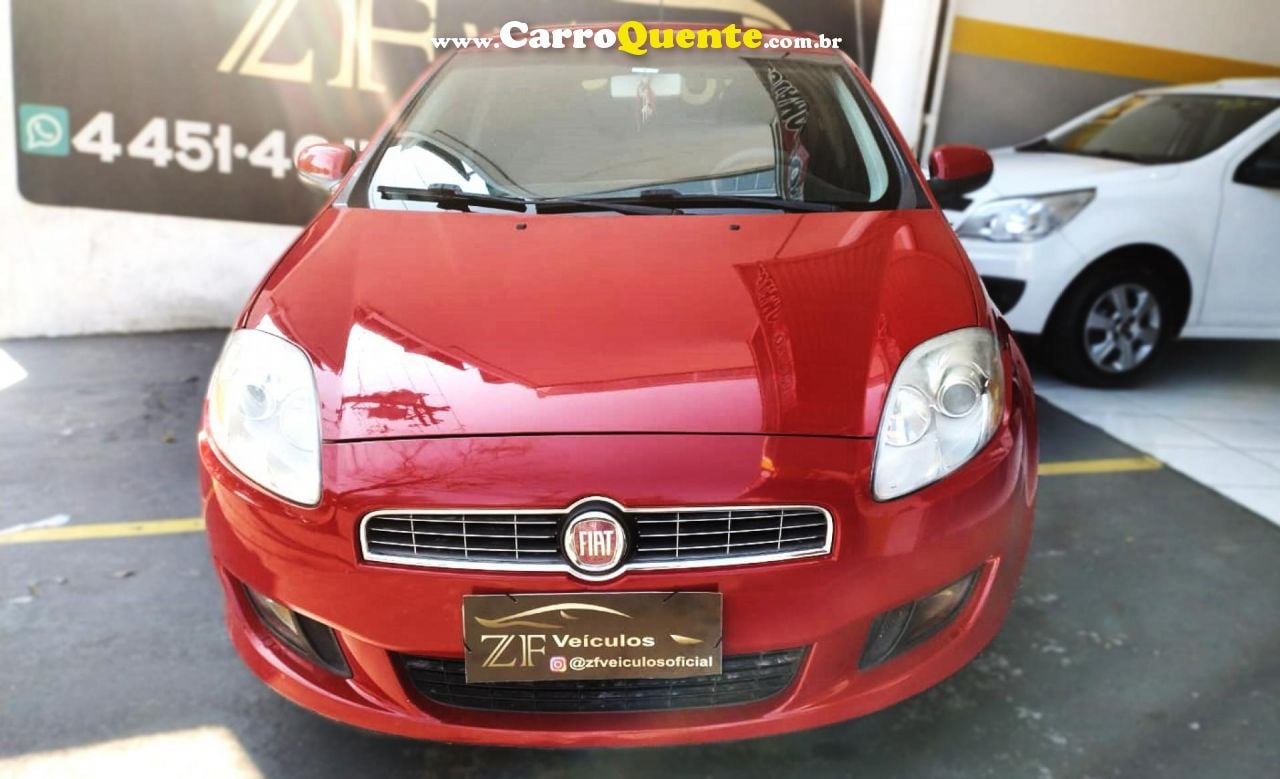 FIAT   BRAVO ESSENCE 1.8 FLEX 16V 5P   VERMELHO 2012 1.8 FLEX - Loja