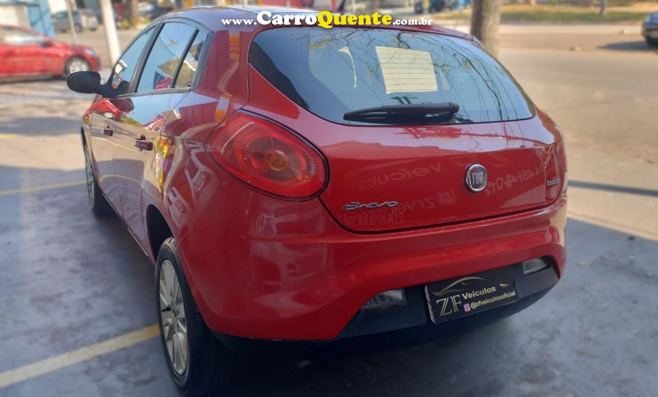 FIAT   BRAVO ESSENCE 1.8 FLEX 16V 5P   VERMELHO 2012 1.8 FLEX - Loja