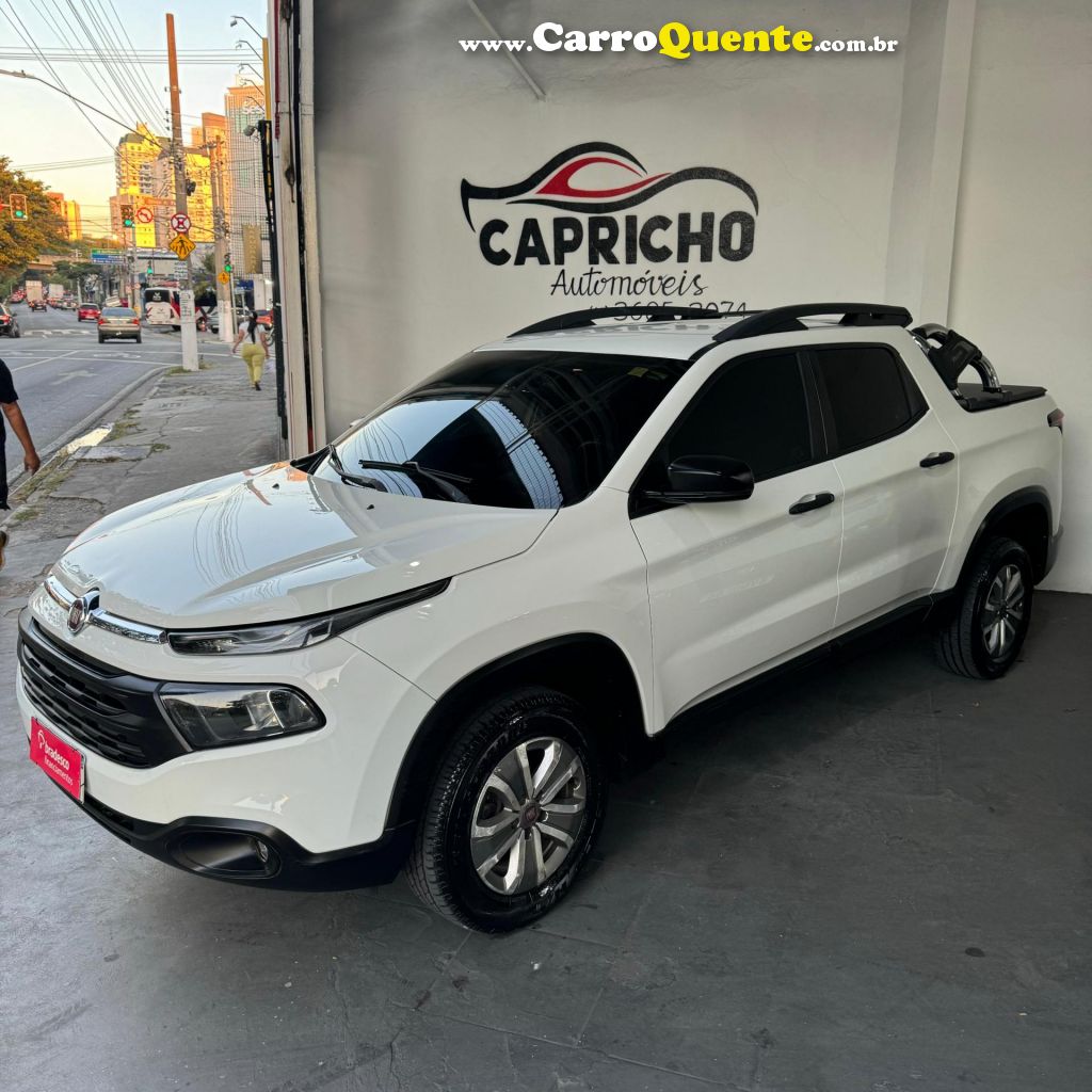 FIAT   TORO FREEDOM 1.8 16V FLEX AUT.   BRANCO 2017 1.8 FLEX - Loja