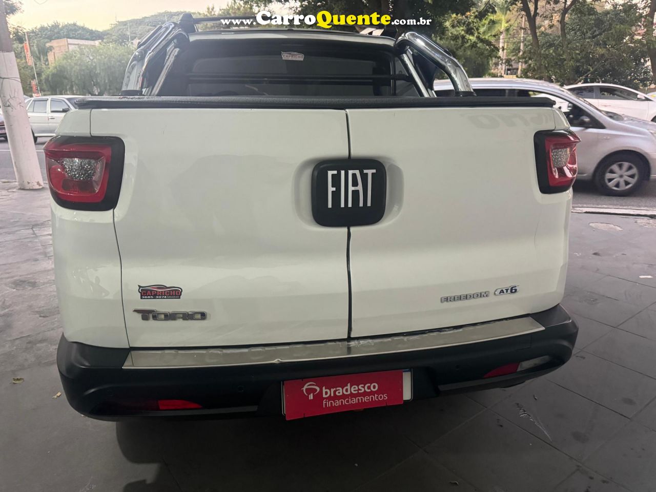 FIAT   TORO FREEDOM 1.8 16V FLEX AUT.   BRANCO 2017 1.8 FLEX - Loja