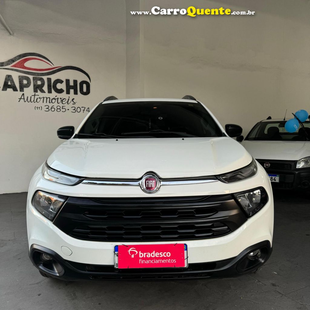 FIAT   TORO FREEDOM 1.8 16V FLEX AUT.   BRANCO 2017 1.8 FLEX - Loja