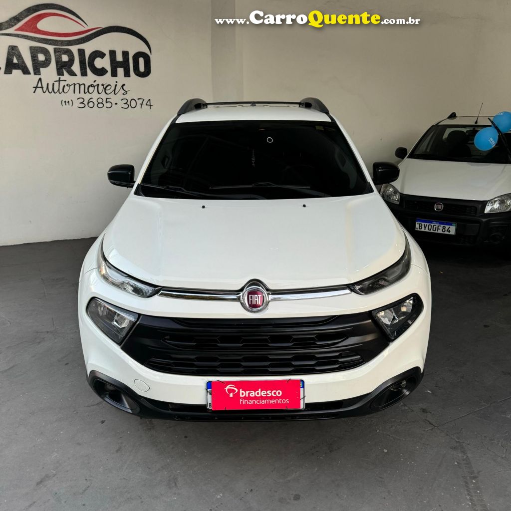 FIAT   TORO FREEDOM 1.8 16V FLEX AUT.   BRANCO 2017 1.8 FLEX - Loja