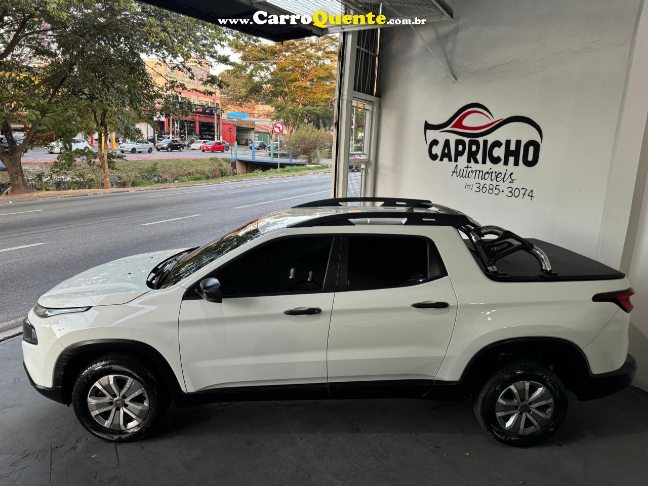 FIAT   TORO FREEDOM 1.8 16V FLEX AUT.   BRANCO 2017 1.8 FLEX - Loja