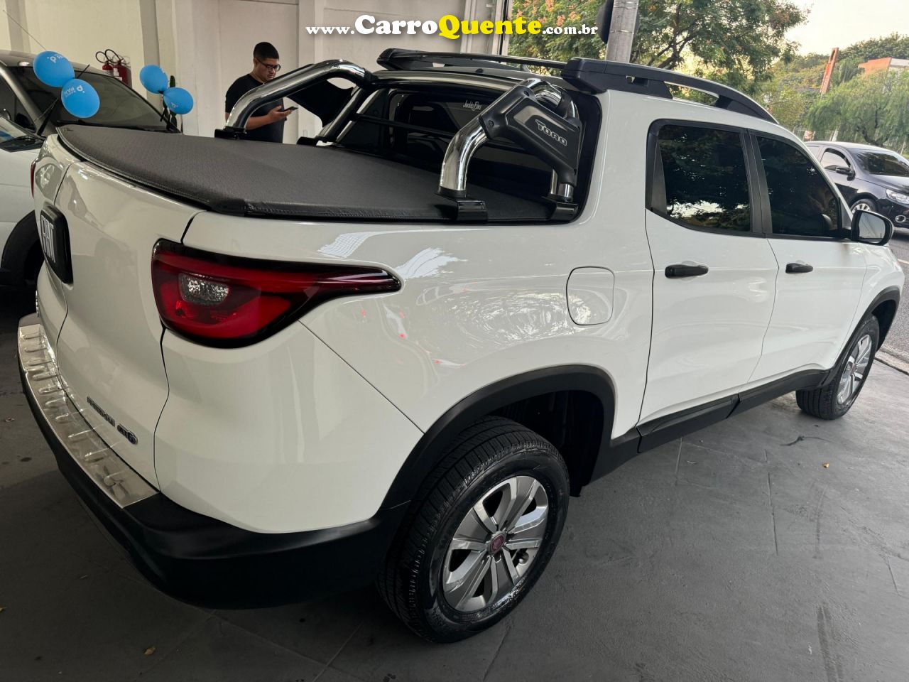 FIAT   TORO FREEDOM 1.8 16V FLEX AUT.   BRANCO 2017 1.8 FLEX - Loja