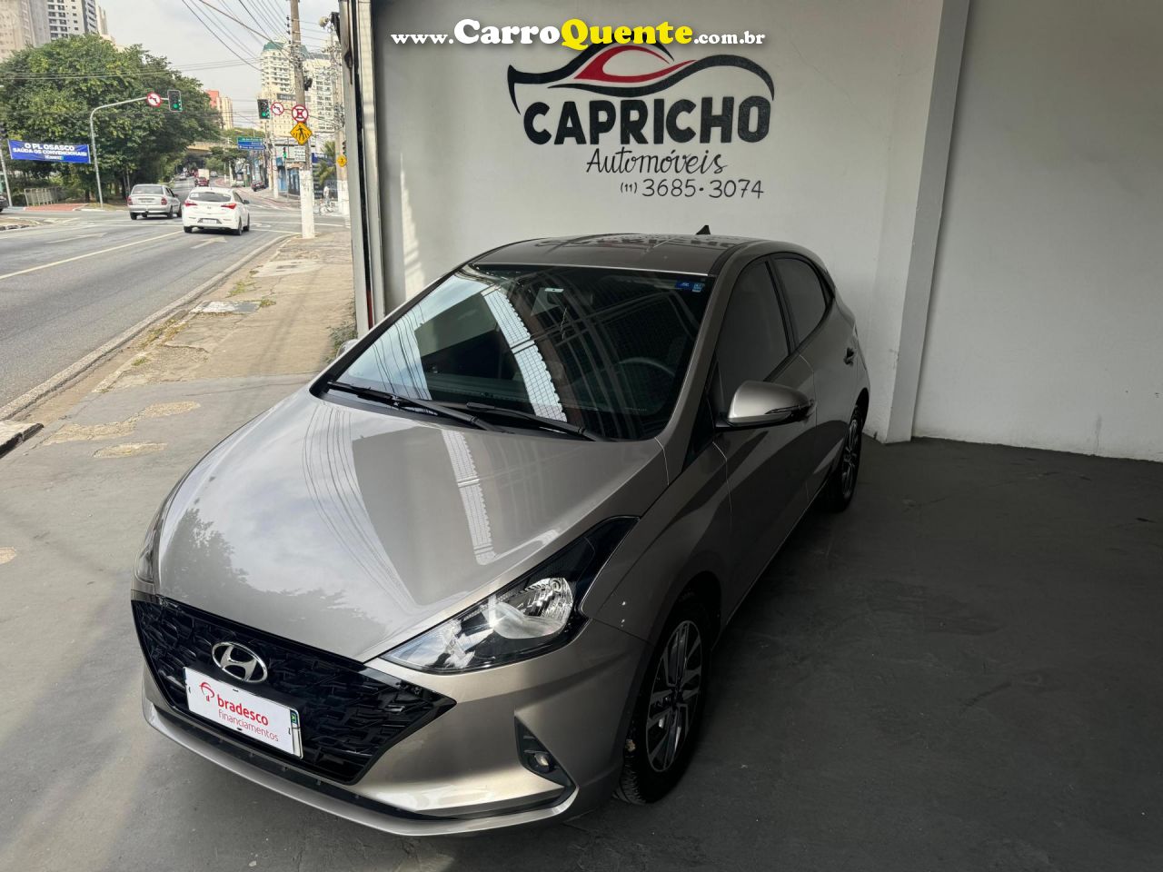 HYUNDAI   HB20S EVOLUTION 1.0 TB FLEX 12V AUT.   PRATA 2021 1.0 FLEX - Loja