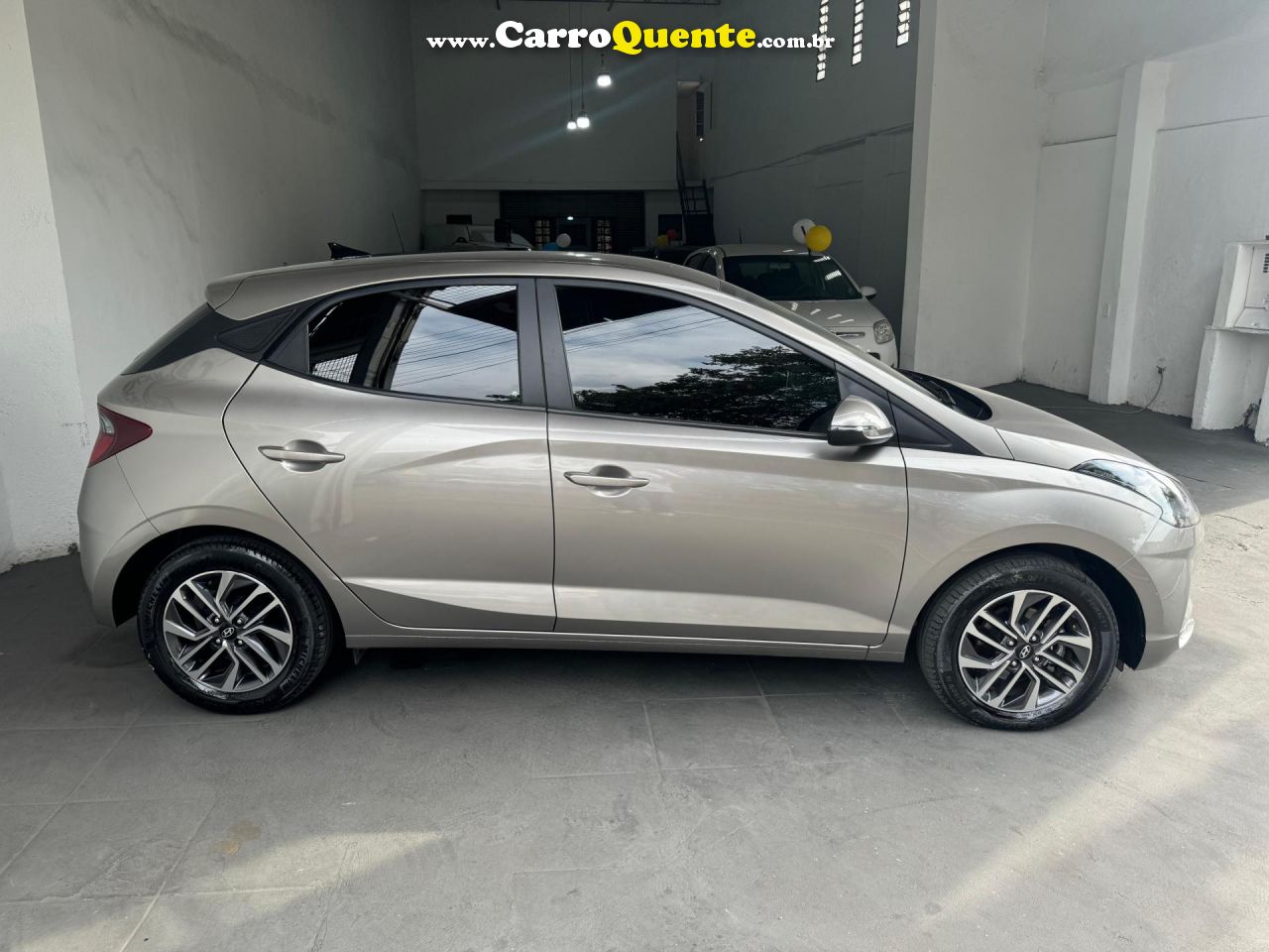 HYUNDAI   HB20S EVOLUTION 1.0 TB FLEX 12V AUT.   PRATA 2021 1.0 FLEX - Loja