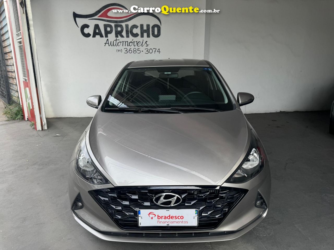 HYUNDAI   HB20S EVOLUTION 1.0 TB FLEX 12V AUT.   PRATA 2021 1.0 FLEX - Loja