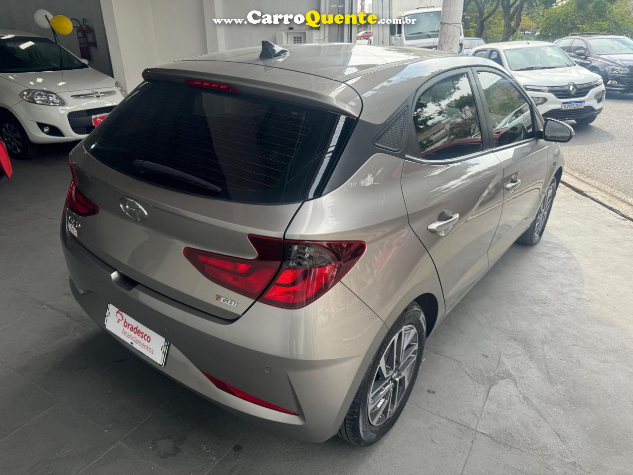 HYUNDAI   HB20S EVOLUTION 1.0 TB FLEX 12V AUT.   PRATA 2021 1.0 FLEX - Loja