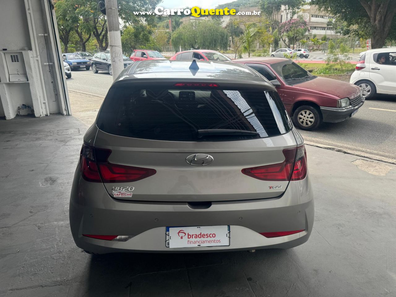 HYUNDAI   HB20S EVOLUTION 1.0 TB FLEX 12V AUT.   PRATA 2021 1.0 FLEX - Loja