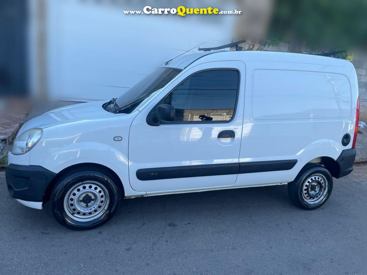 RENAULT   RENAULT KANGOO EXPRESS HI-FLEX 1.6 16V   BRANCO 2016 1.6 FLEX - Loja