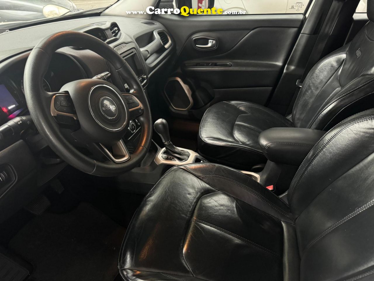 JEEP   RENEGADE1.8 4X2 FLEX 16V AUT.   BRANCO 2018 1.8 FLEX - Loja