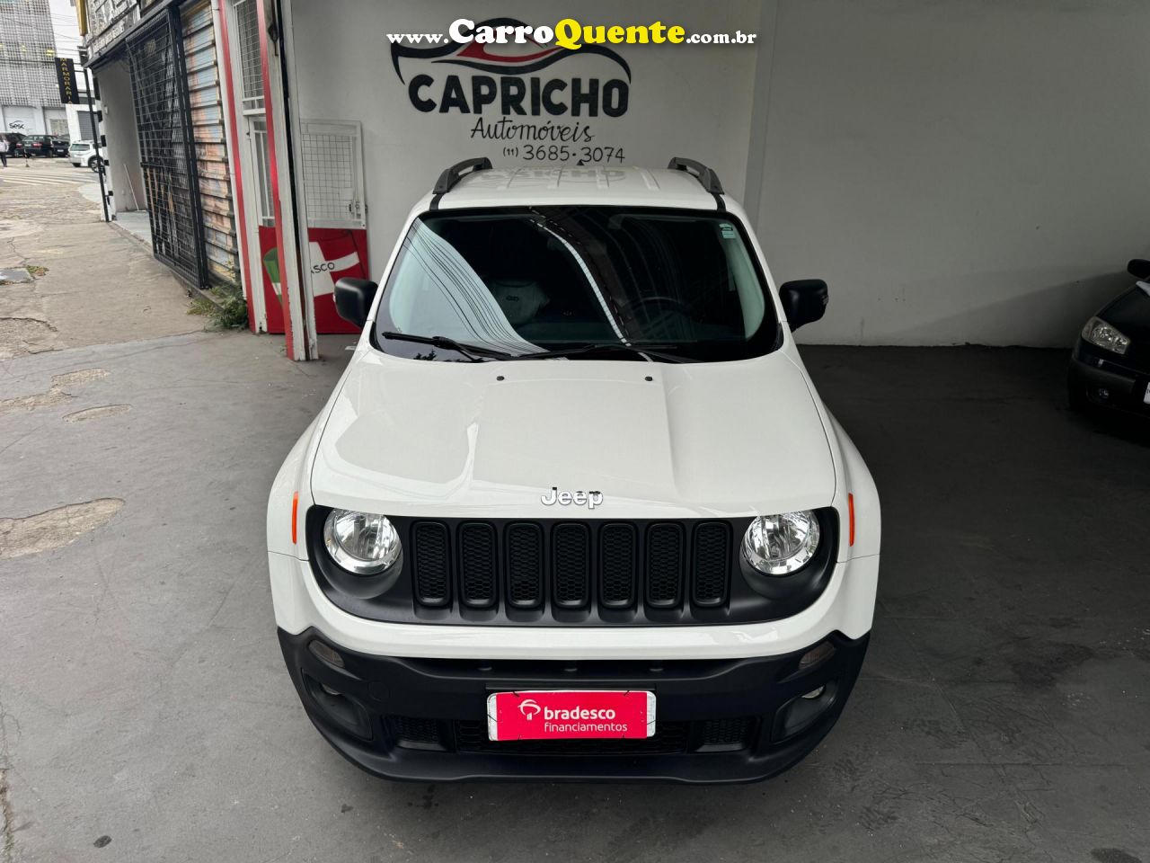 JEEP   RENEGADE1.8 4X2 FLEX 16V AUT.   BRANCO 2018 1.8 FLEX - Loja