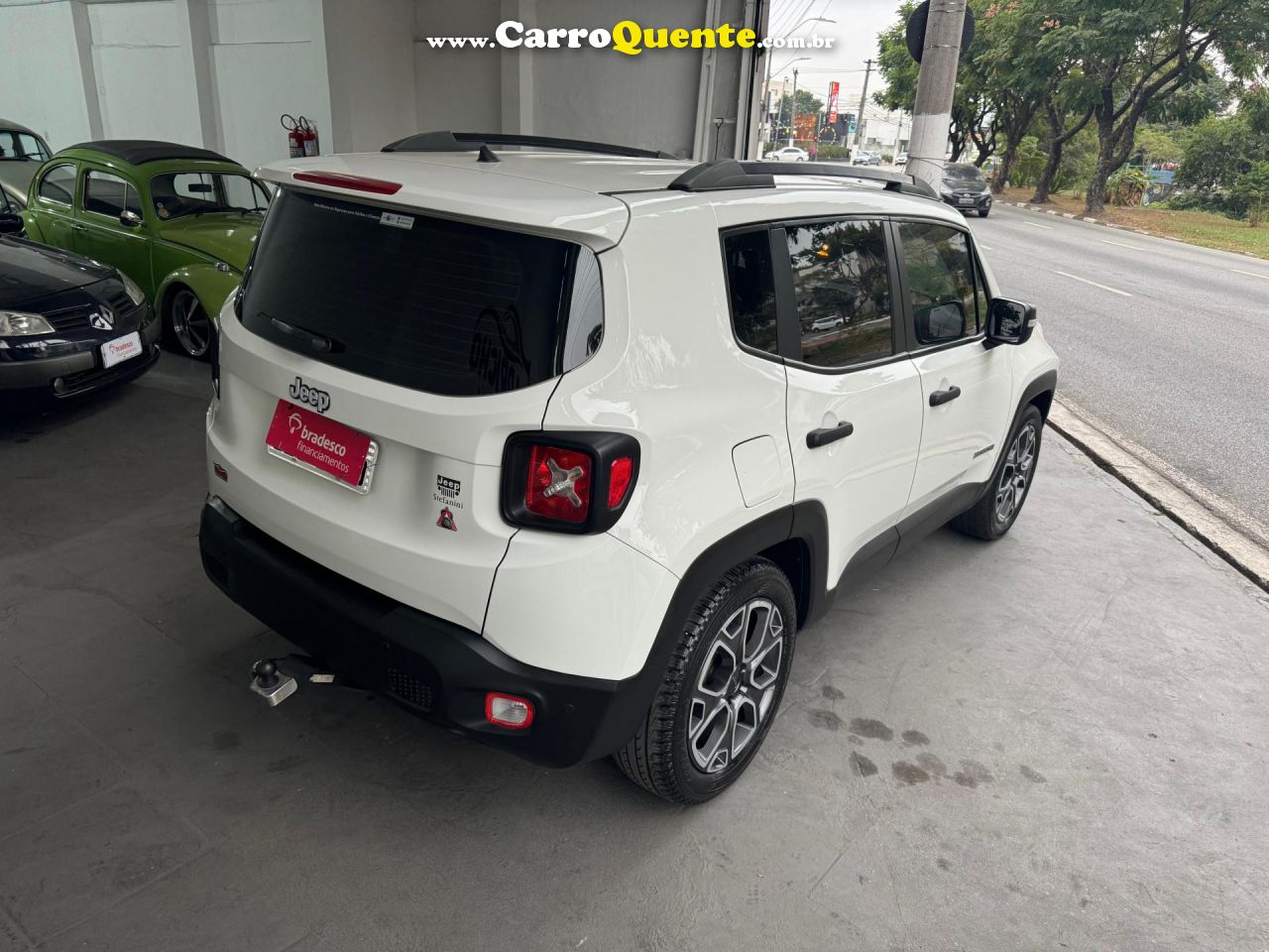 JEEP   RENEGADE1.8 4X2 FLEX 16V AUT.   BRANCO 2018 1.8 FLEX - Loja