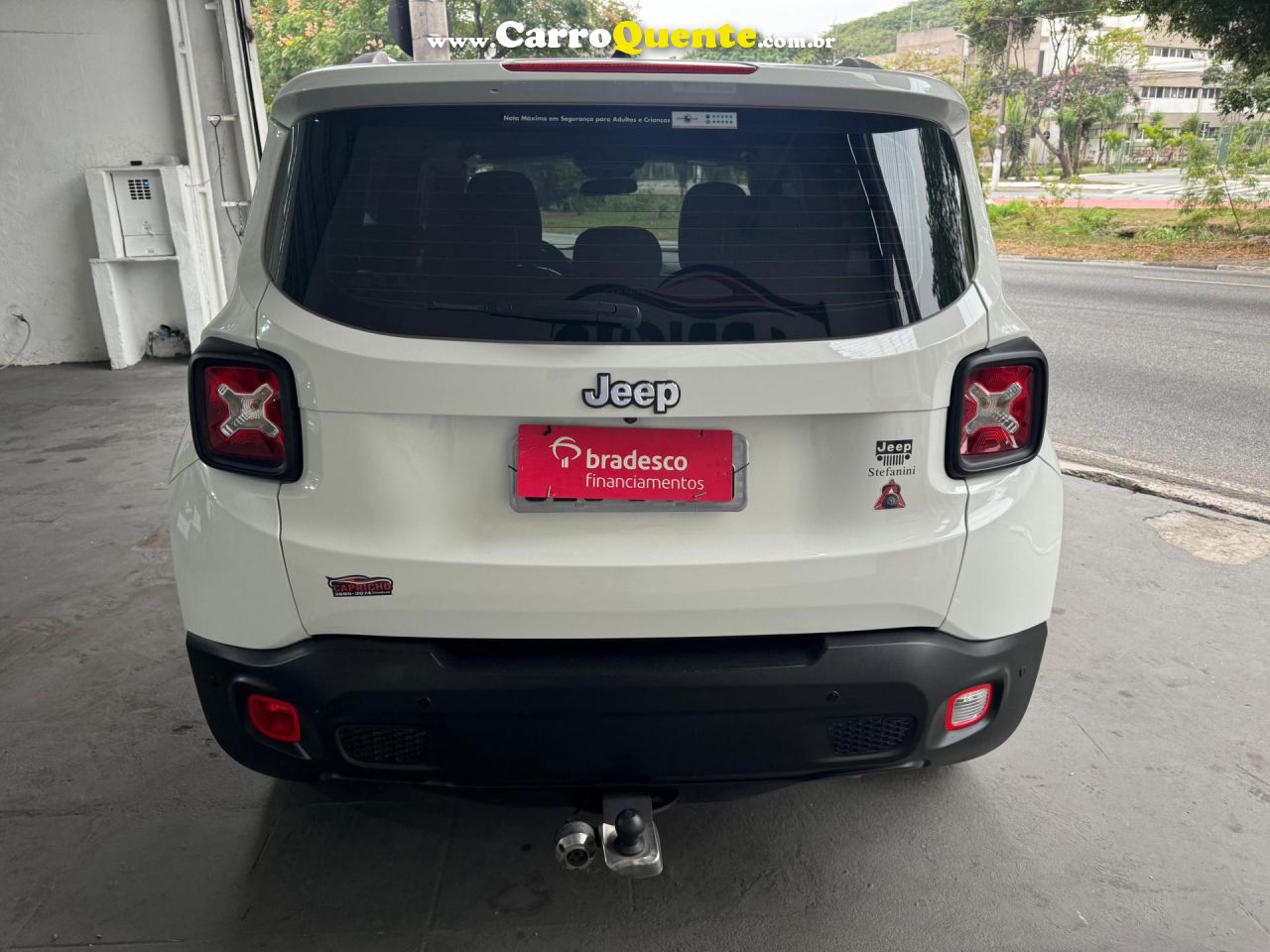 JEEP   RENEGADE1.8 4X2 FLEX 16V AUT.   BRANCO 2018 1.8 FLEX - Loja