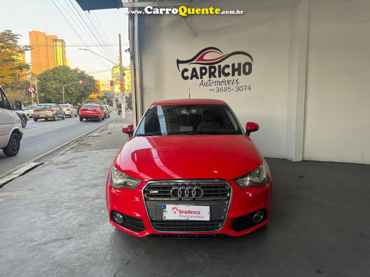 AUDI   A1 1.4 TFSI 122CV S-TRONIC 3P   VERMELHO 2012 1.4 GASOLINA - Loja