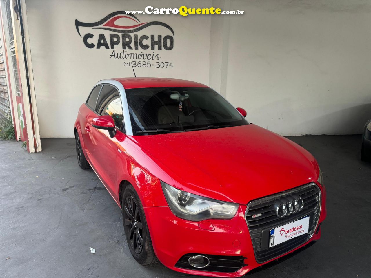 AUDI   A1 1.4 TFSI 122CV S-TRONIC 3P   VERMELHO 2012 1.4 GASOLINA - Loja