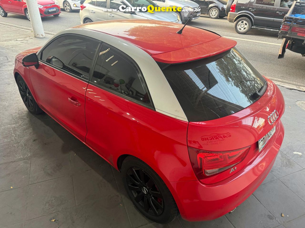 AUDI   A1 1.4 TFSI 122CV S-TRONIC 3P   VERMELHO 2012 1.4 GASOLINA - Loja