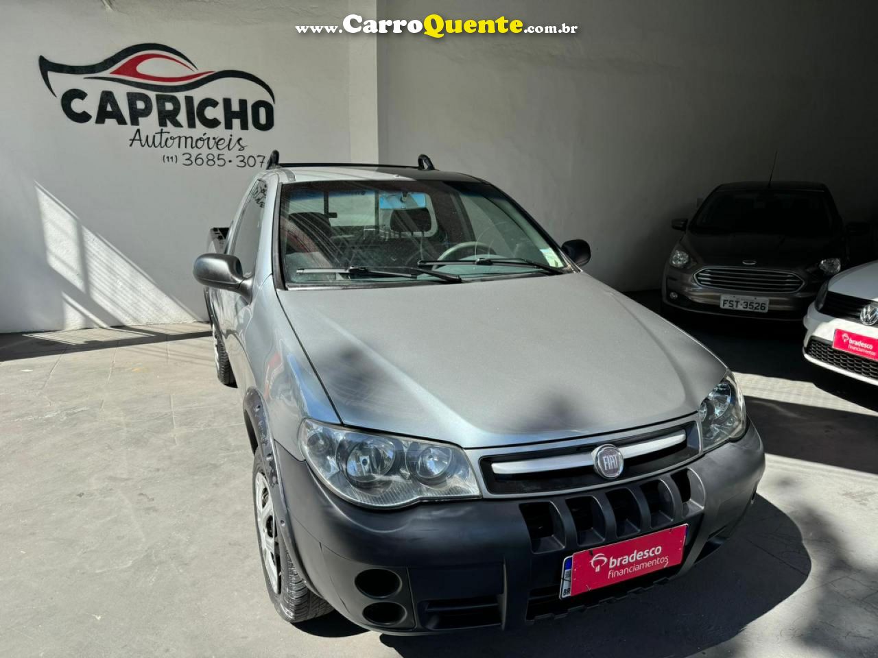 FIAT   FIAT STRADA FIRE 1.4 (FLEX) 2012   CINZA 2012 1.4 FLEX - Loja