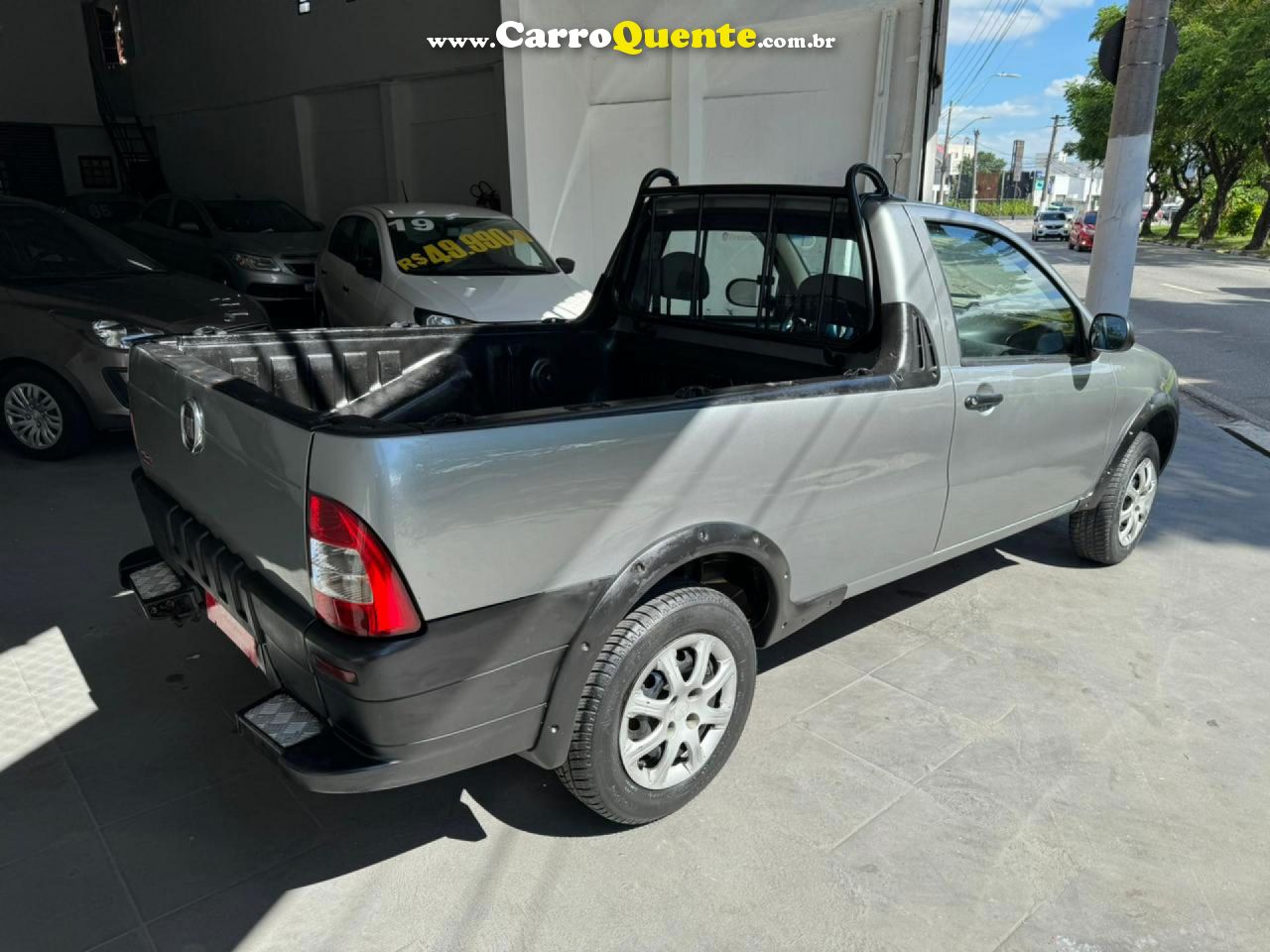 FIAT   FIAT STRADA FIRE 1.4 (FLEX) 2012   CINZA 2012 1.4 FLEX - Loja