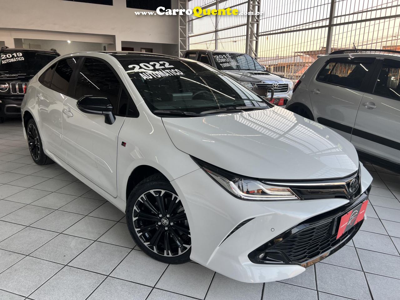 TOYOTA   COROLLA GR-SPORT 2.0 FLEX 16V AUT.   BRANCO 2022 2.0 FLEX - Loja