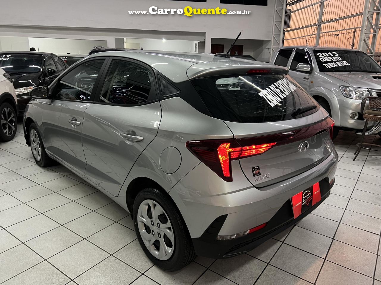 HYUNDAI   HB20 COMFORT 1.0 FLEX 12V MEC.   PRATA 2023 1.0 FLEX - Loja