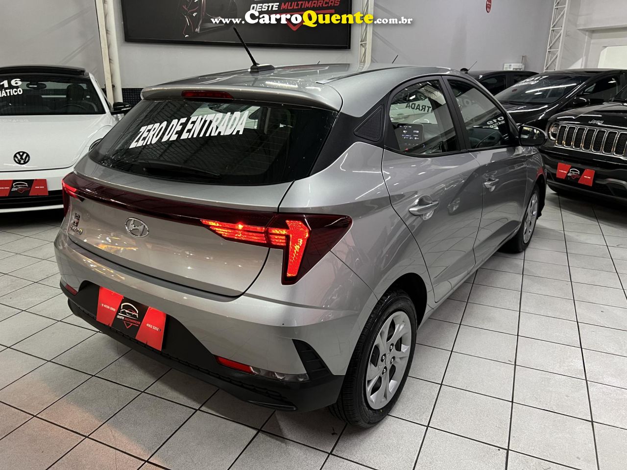 HYUNDAI   HB20 COMFORT 1.0 FLEX 12V MEC.   PRATA 2023 1.0 FLEX - Loja