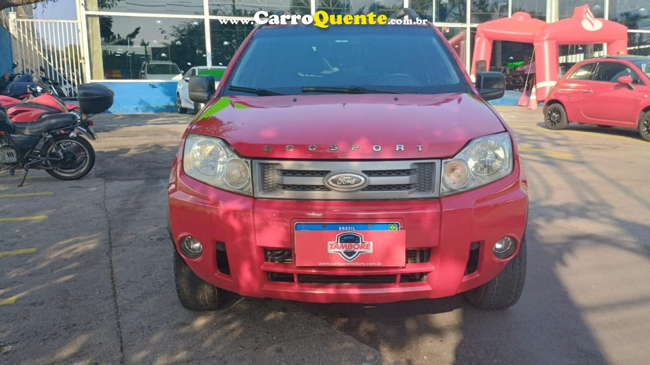 FORD   ECOSPORT FREESTYLE 1.6 16V FLEX 5P   VERMELHO 2012 1.6 FLEX - Loja