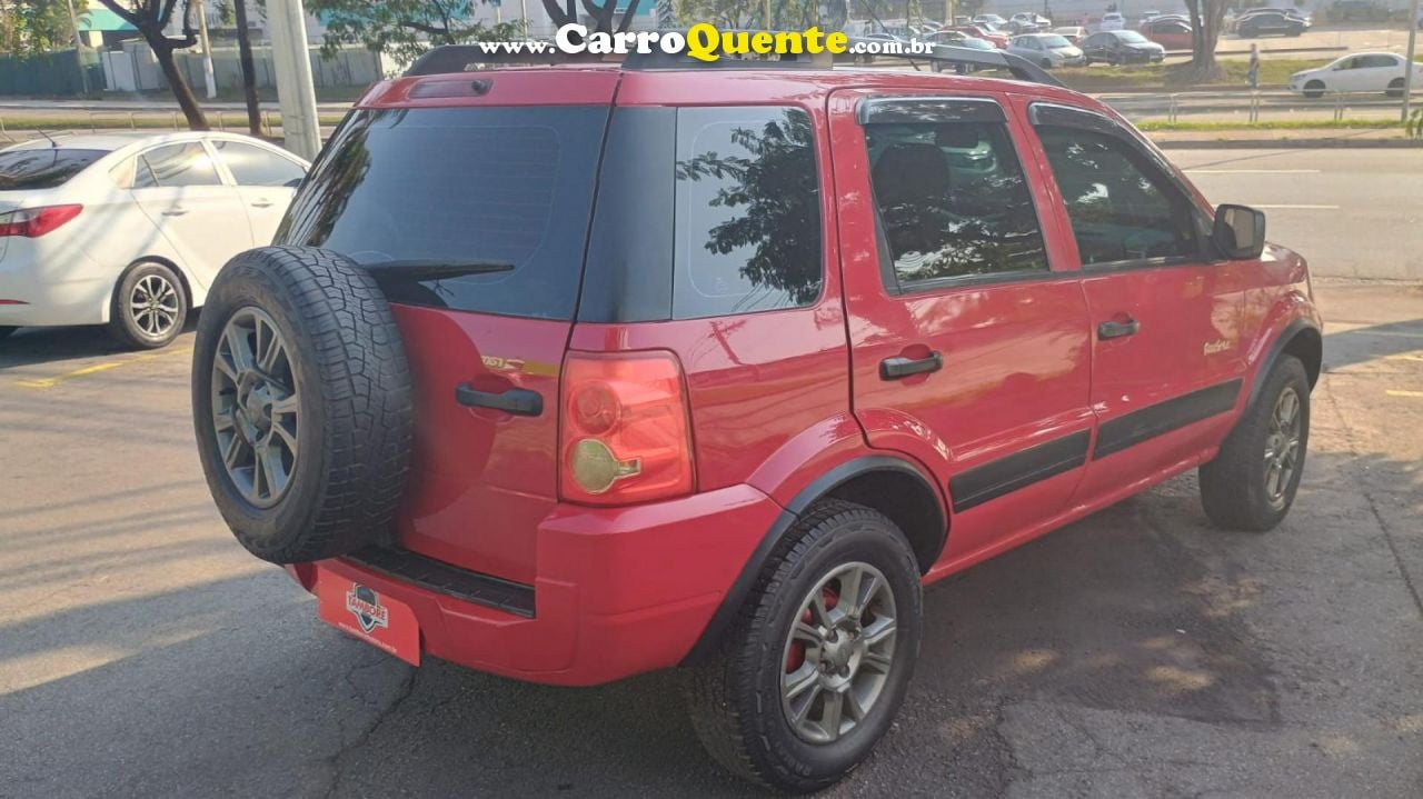 FORD   ECOSPORT FREESTYLE 1.6 16V FLEX 5P   VERMELHO 2012 1.6 FLEX - Loja