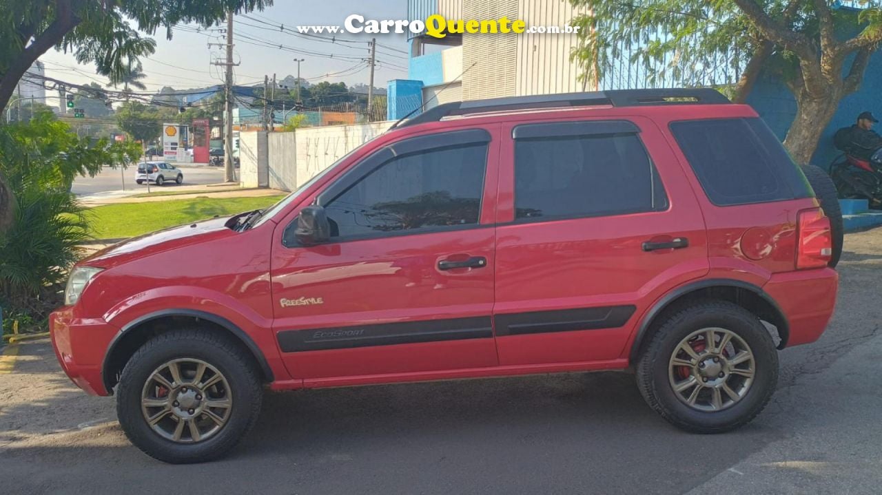 FORD   ECOSPORT FREESTYLE 1.6 16V FLEX 5P   VERMELHO 2012 1.6 FLEX - Loja