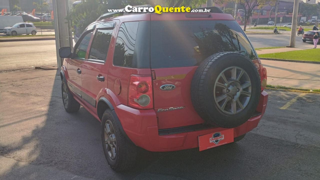 FORD   ECOSPORT FREESTYLE 1.6 16V FLEX 5P   VERMELHO 2012 1.6 FLEX - Loja