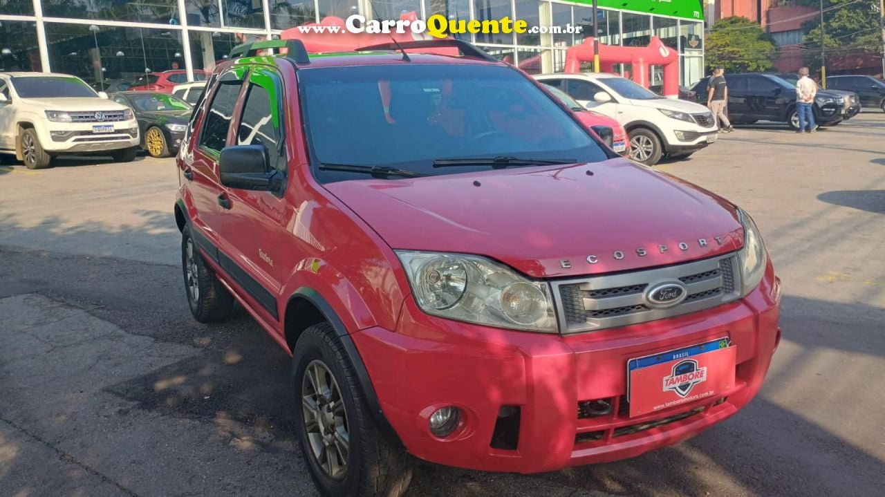 FORD   ECOSPORT FREESTYLE 1.6 16V FLEX 5P   VERMELHO 2012 1.6 FLEX - Loja