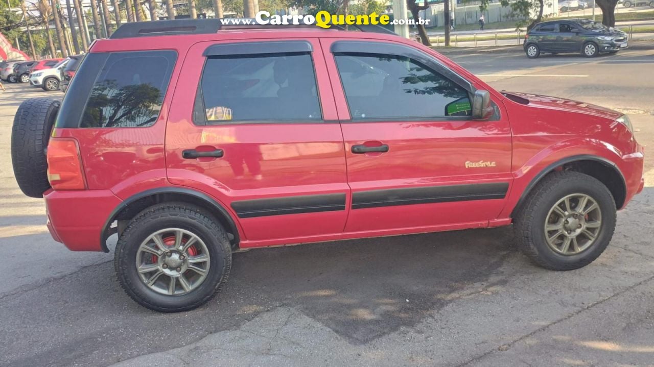 FORD   ECOSPORT FREESTYLE 1.6 16V FLEX 5P   VERMELHO 2012 1.6 FLEX - Loja