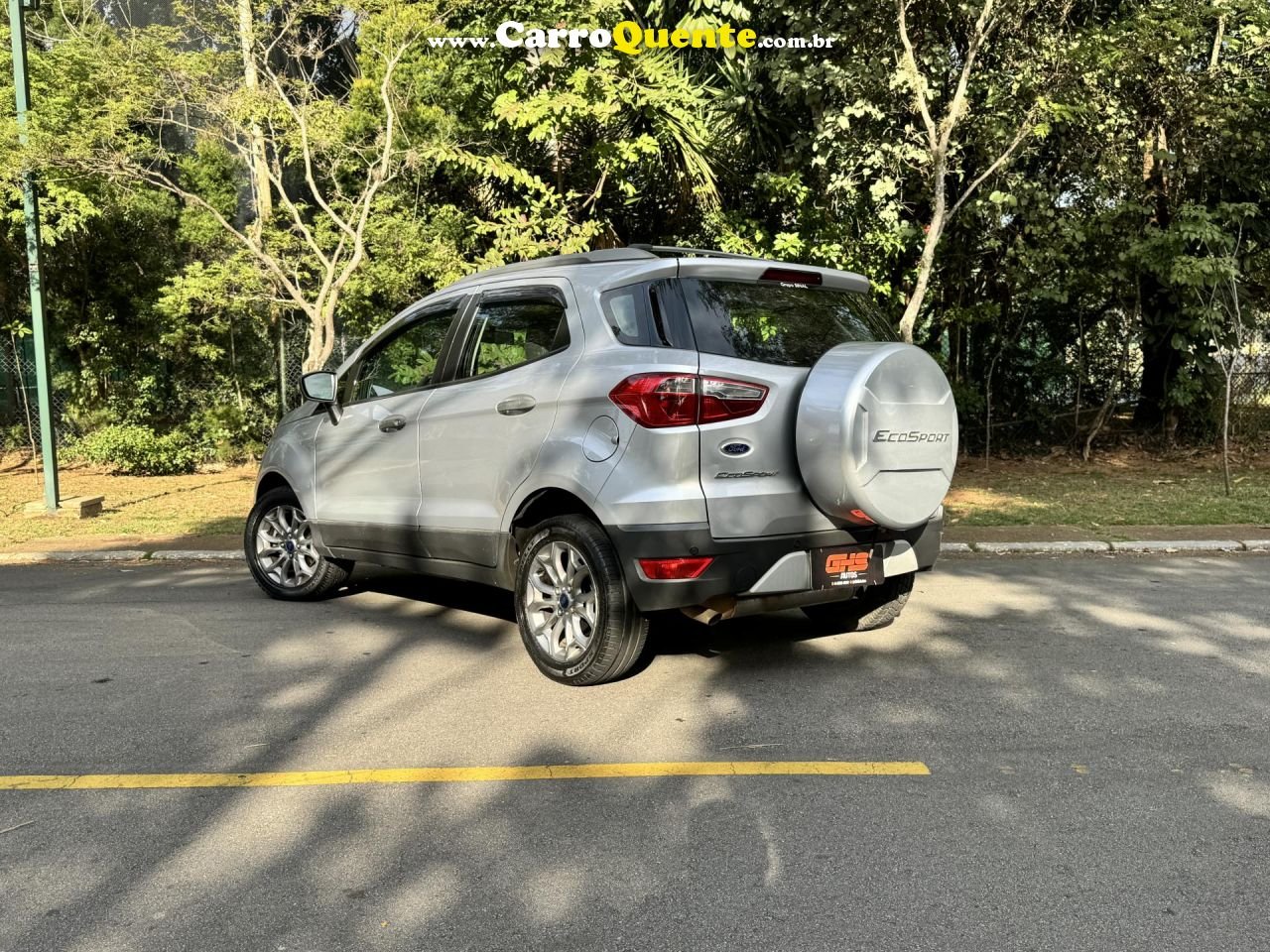 FORD   ECOSPORT FREESTYLE 2.0 16V FLEX 5P AUT.   PRATA 2015 2.0 FLEX - Loja