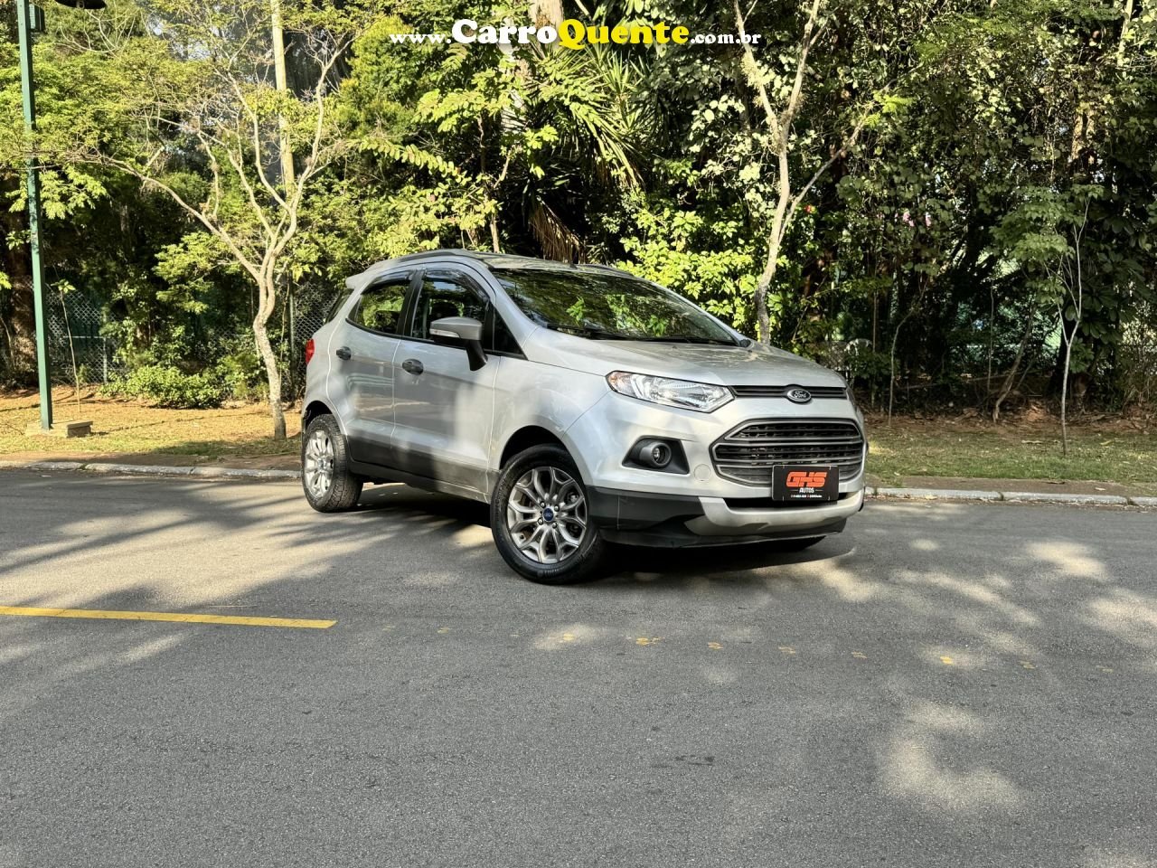 FORD   ECOSPORT FREESTYLE 2.0 16V FLEX 5P AUT.   PRATA 2015 2.0 FLEX - Loja