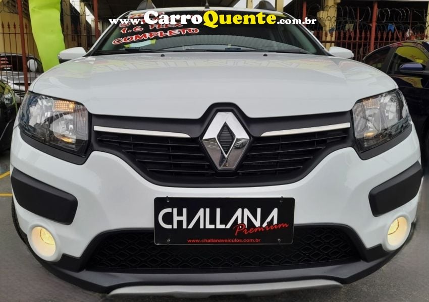 Renault SANDERO 1.6 STEPWAY 8V FLEX 4P MANUAL - Loja