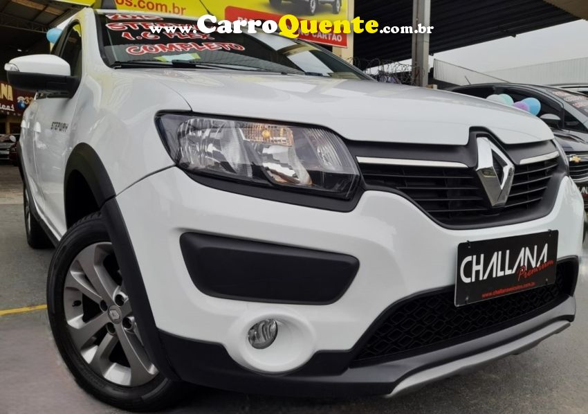 Renault SANDERO 1.6 STEPWAY 8V FLEX 4P MANUAL - Loja