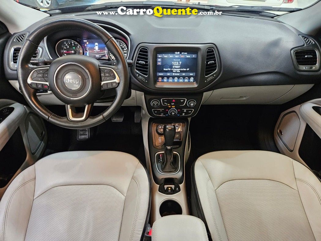 JEEP COMPASS 2.0 LONGITUDE 4X4 TURBO DIESEL * APENAS 58.600 Km - Loja